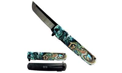 8.5" Tanto Spring Assisted Knife KS61261-6